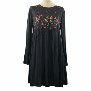 Beachlunchlounge Womens Boho prairie Tunic/Dress M